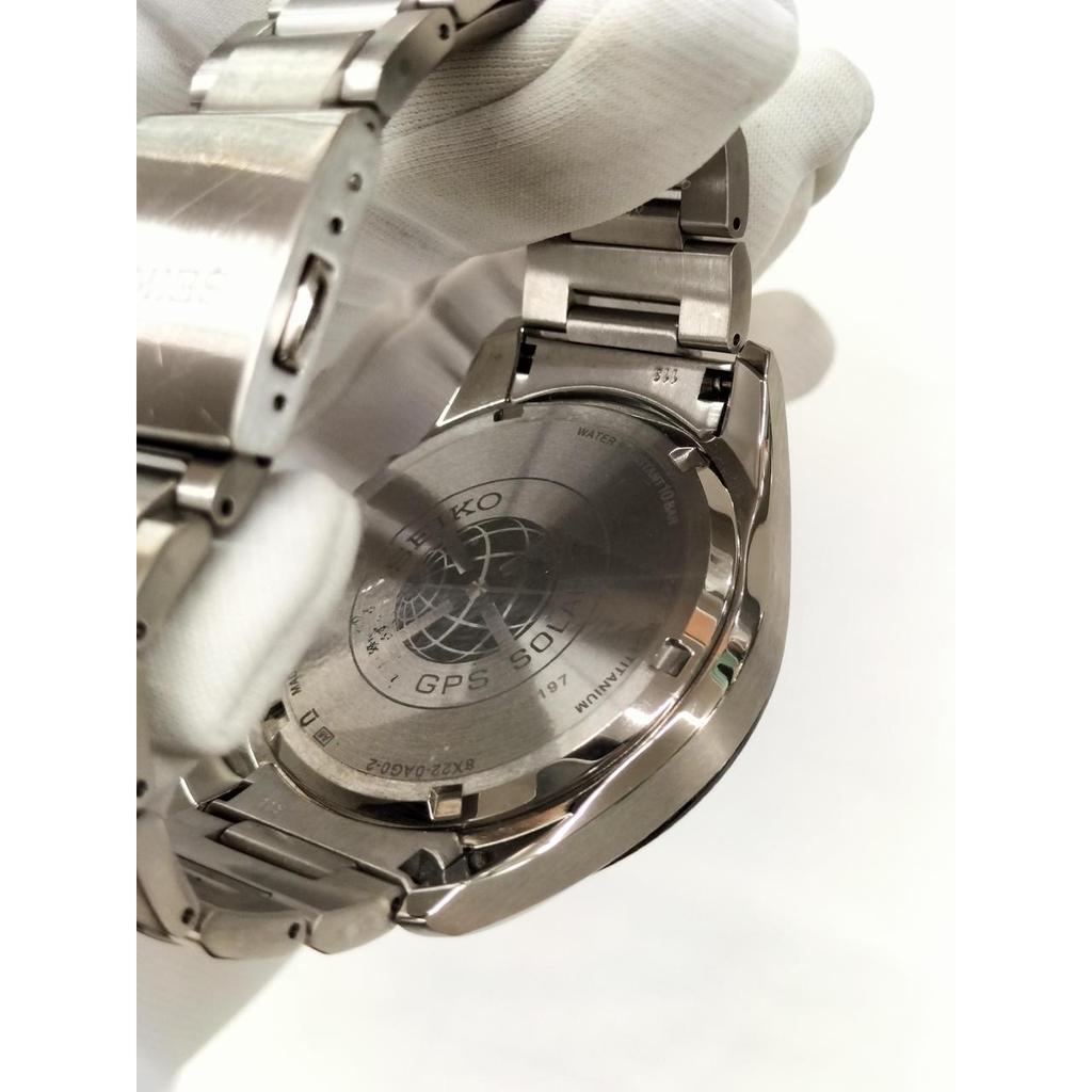 Used SEIKO 8X22-0AG0 Radio Solar