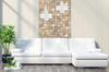 MODERN CEILING HANGING LAMP, METAL LAMPSHADE