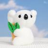 Adorable Plush Koala Keychain Soft Toy For Bags And Backpacks Cute Decoration