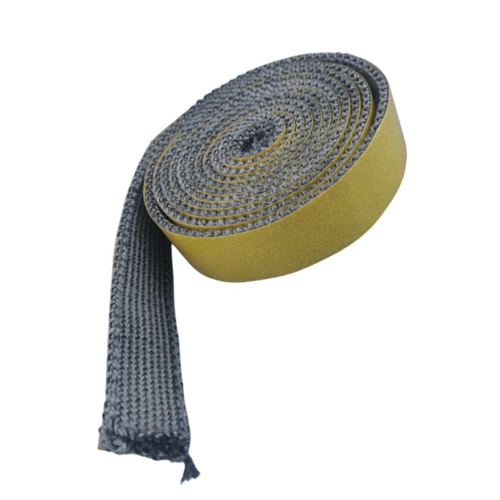 Fireplaces Sealing Rope Door Seal Fire Rope Wood Stove Replacement Gasket for Fireplaces and Wood Stove Doors Enduring