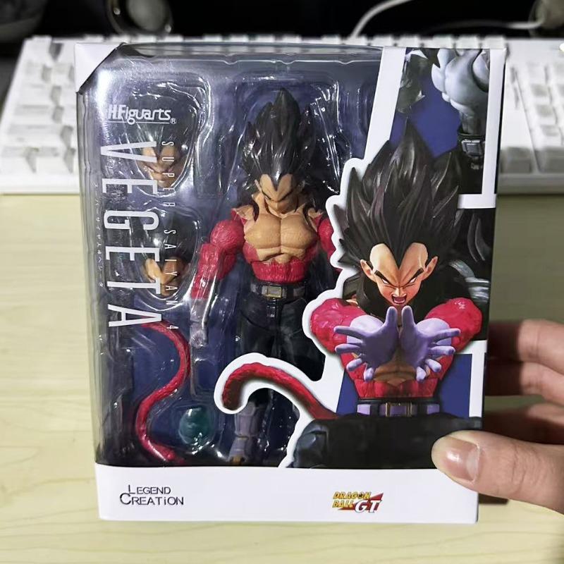 Фигурки SHF Dragon Ball GT Супер Сайян 4 Сон Гоку Веджета Фигурка Действия Подвижная Коллекция Аниме Божественный Сайян Гоку Модель Кукла Игрушки