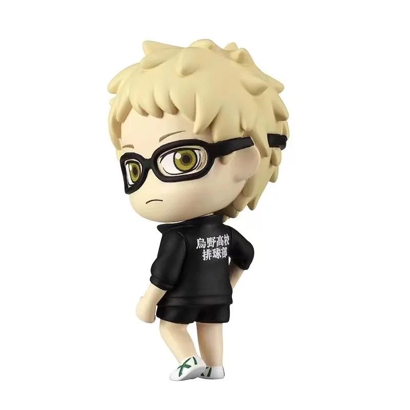 Genuine Gacha Haikyuu Shoulder To Shoulder Sitting Figure Shoyo Hinata Tobio Kageyama Action Figure Toys