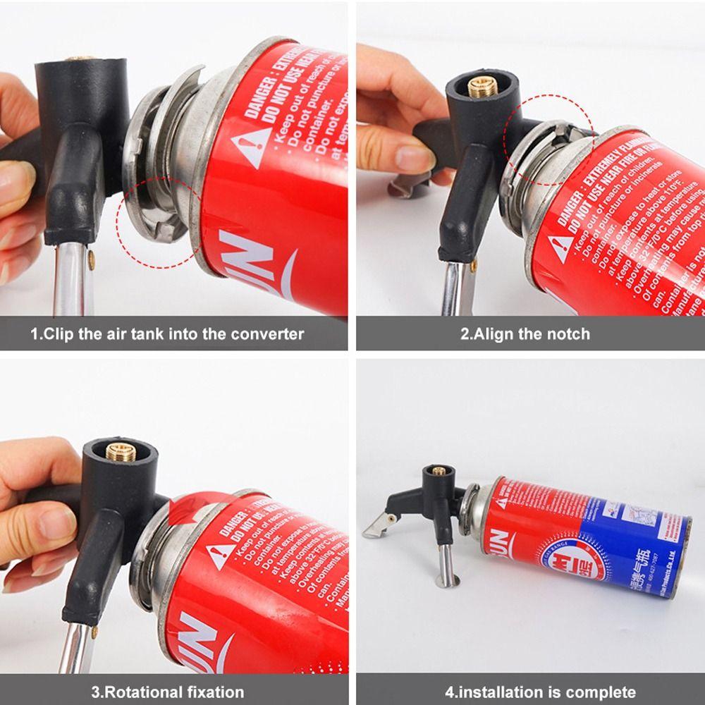 Outdoor Tripod Tank Stand Adapter Tripod Gas Stove Adapter Gas Stove Connector Gas Tank Adapter