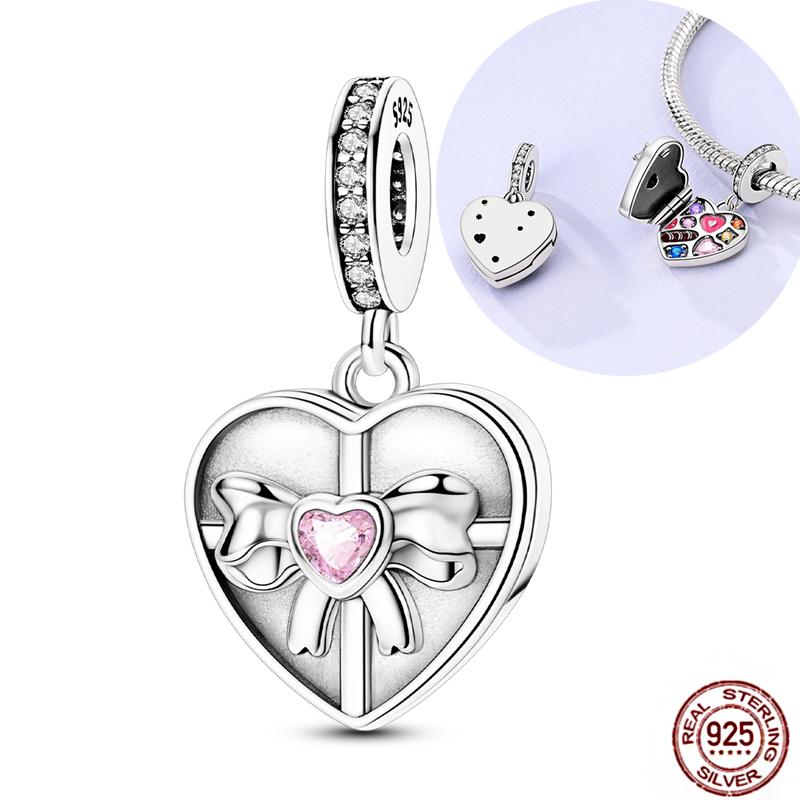 Woman Retro Copper Animal Tree Of Life Charms Beads Loveheart Fit Original Pendant Bracelet Diy Jewelry Making Gift