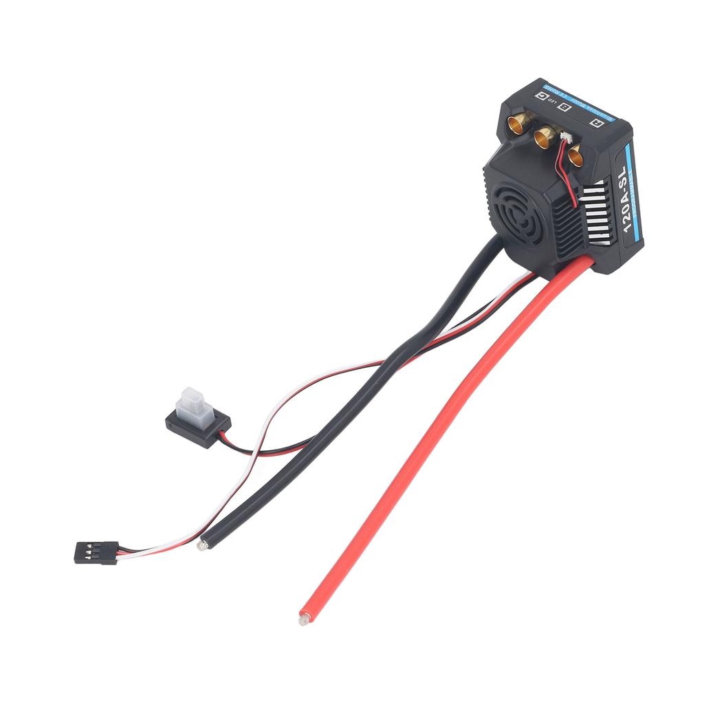 120A Brushless ESC High Power RC Electronic Speed Controller for 1/8 1/10 Model Car