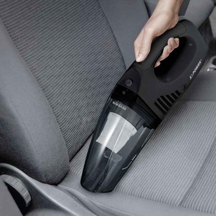 Aspirateur a main sans fil - SEVERIN HV7963 - 7,4 V - 18 min - 200 ml - Noir