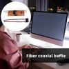 Профессиональный оптический кабель-перемычка SPDIF с кронштейном для материнской платы ПК 24 бит 192 кГц Установка Передача