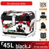 Universal Waterproof Motorcycle and Electric Scooter Trunk: Large Capacity Tail Box for Storage and Takeout