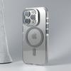 Роскошный держатель для линз Ударопрочный магнитный чехол Для iPhone 16 15 14 Plus 13 12 17 Pro Max 17Air 16e Magsafe Модный прозрачный чехол
