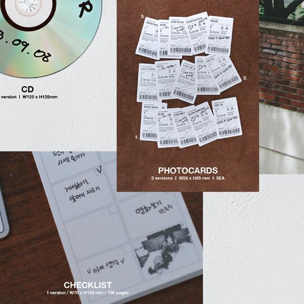 V (BTS) : 'Layover' (Random, Set)