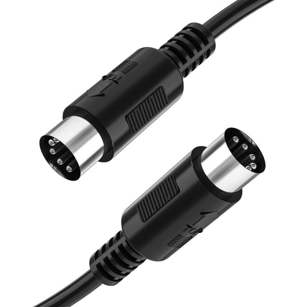 MIDI-кабель «папа-папа» 5-контактный DIN-штекер Din-5pin M/M Кабель-адаптер MIDI-клавиатура