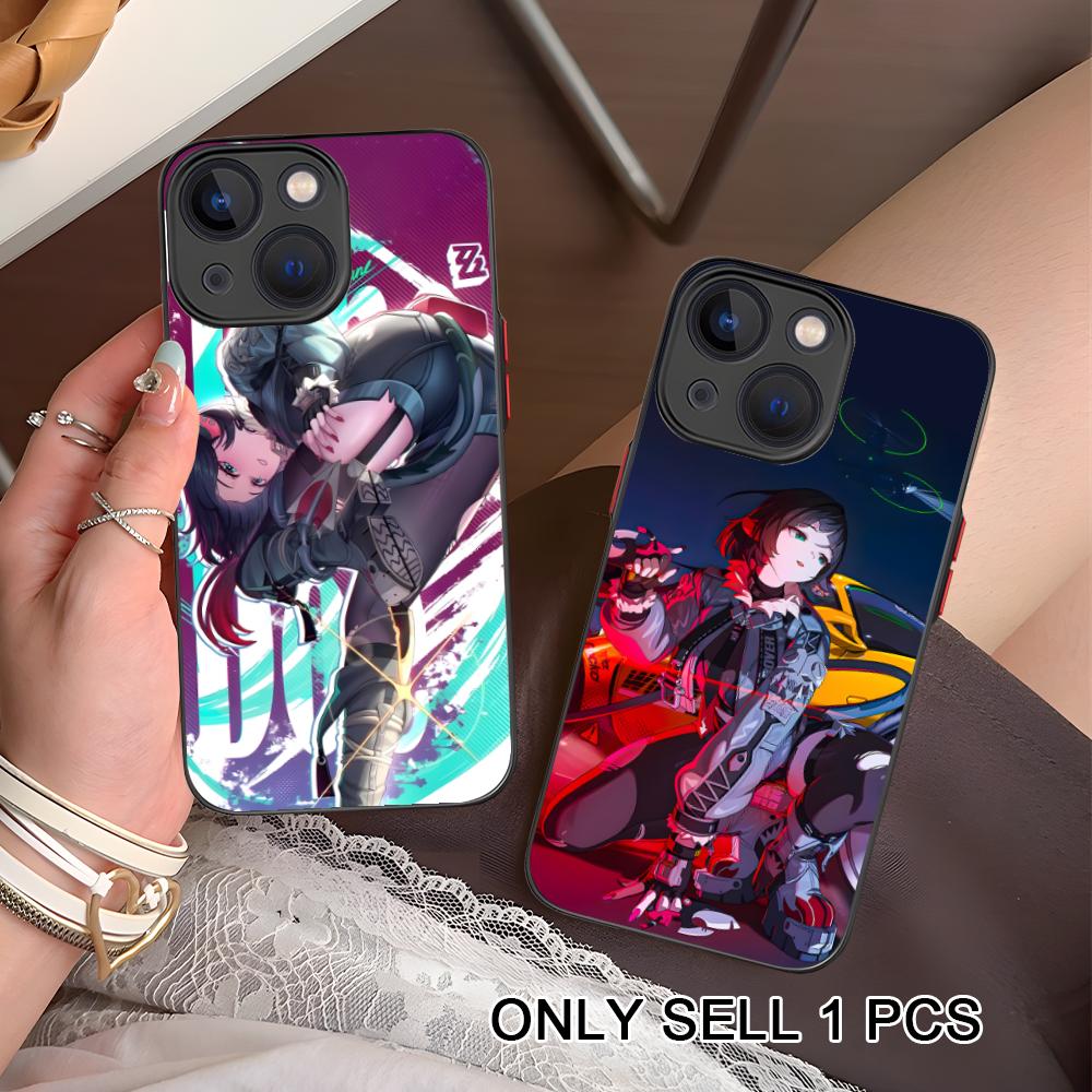 ZZZ Чехол для телефона Jane Doe для iPhone 17 16 15 14 13 12 11 X XR XS Air Pro Max Plus Mini Покрытие с ощущением кожи
