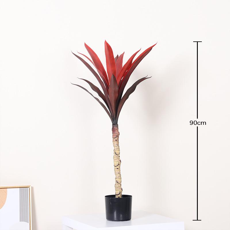 Nordic Traveller's Palm Artificial Plant for Living Room & Window Decor - Potted Greenery for Indoor Landscaping