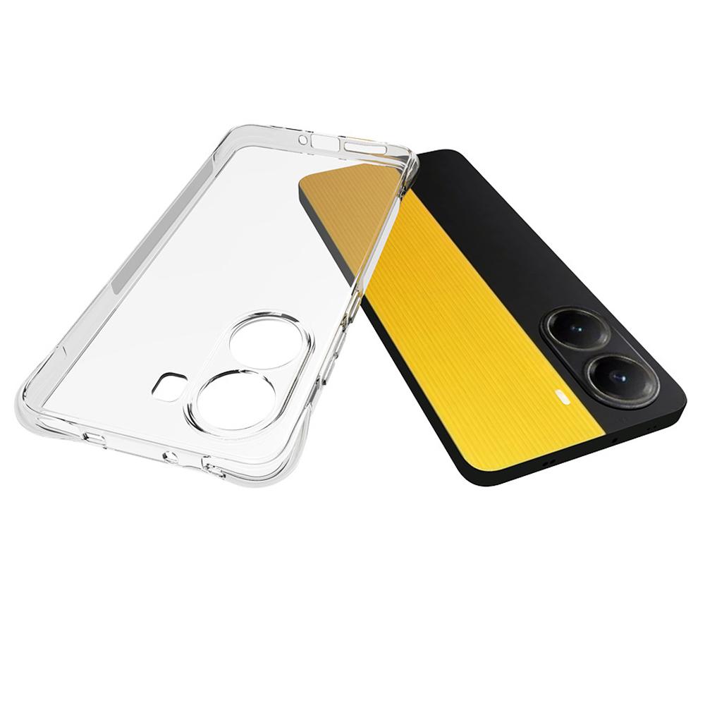 Прозрачный чехол Funda для Redmi Turbo 4 Ультратонкий HD Clear Мягкий ударопрочный чехол для Xiaomi Redmi Turbo 4 5G Capa