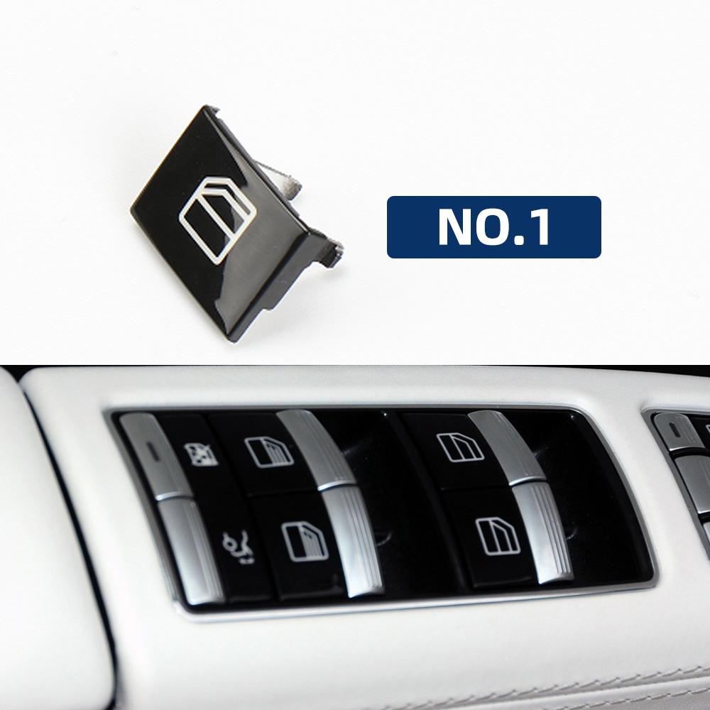 Накладка на кнопку стеклоподъемника для салона автомобиля Для Mercedes Benz S-класса W221 Автомобильный электрический переключатель кнопки стеклоподъемника