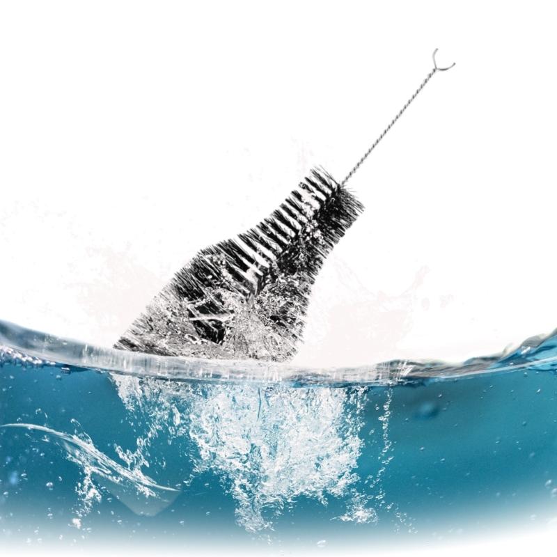 Sodas Bottle Cleaning Brush Soft Bristles for Efficient Cleaning of Sodastreams and Other Beverages Containers