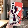 Мягкий чехол для телефона с изображением аниме девушки в японском стиле для Samsung Galaxy S23 S22 Ultra S21 Plus S20 Fe S10 Lite S9 S8 + S10e S7 Edge Pattern