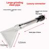 Jieba Vacuum Upholstery Scraper Nozzle - Transparent, Triangular, for Sofa and Fabric Cleaning