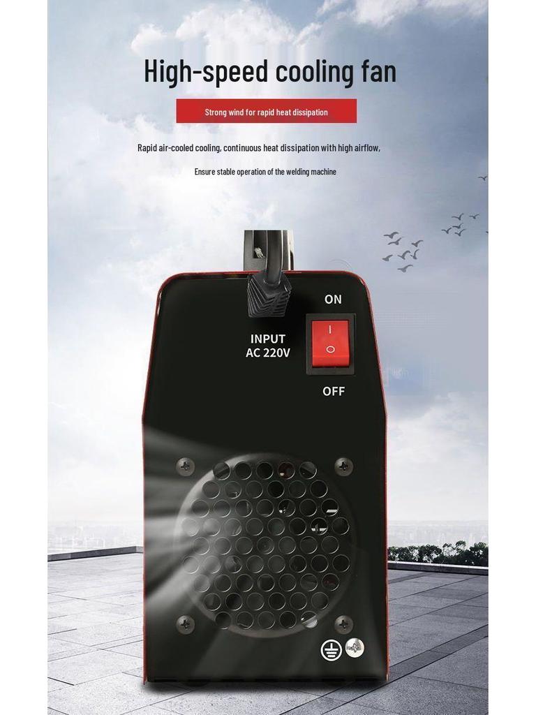 220В Портативный Интеллектуальный DC Мини Электросварочный Аппарат с Полным Набором Аксессуаров