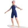 Kids 2.5mm Neoprene Wetsuit Snorkeling Surfing Swimming Warmth Protection Youth Short Sleeve Full Body Suit