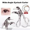 Портативный щипчик для ресниц с широким углом, стойкий керлер для ресниц с безрамковой зубчатой расческой, профессиональный инструмент для завивки, инструмент для макияжа глаз