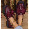 British Style Platform Loafers Women Plus Size Round Toe Single Shoes Woman Thick Bottom Pu Leather Shoes Mujer Mary Jane Shoes