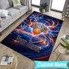 Custom NameKnicks Logo Carpet, Indoor Rug, Chair Rug, Living Rooms, Doormat Made From Polyester Home Decor Birthday Christmas Gifts