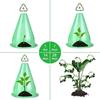 Plastic Small Plant Protector Increase The Survival Rate of Seedlings Transparent Bell Jar Cloches Animal Proof Plant Bell Cover