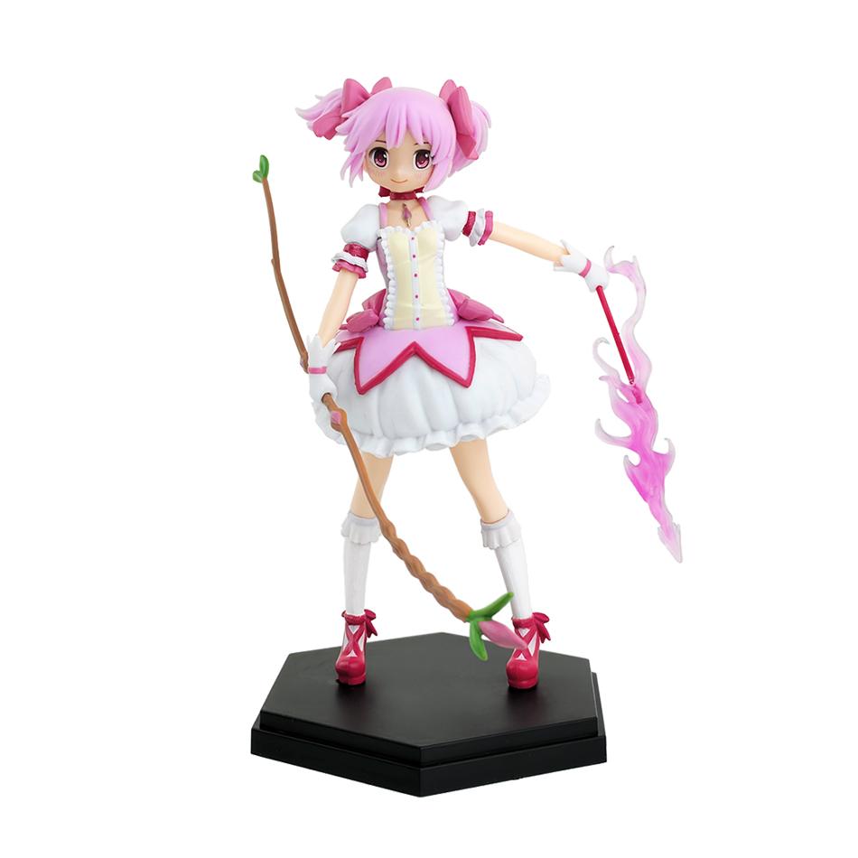 Аниме Магикано 14см Пуэлла Маги Мадока Магика Фигурка ПВХ Модель Кукла Настольное Украшение Фигурка Действия Коллекционные Игрушки Подарки