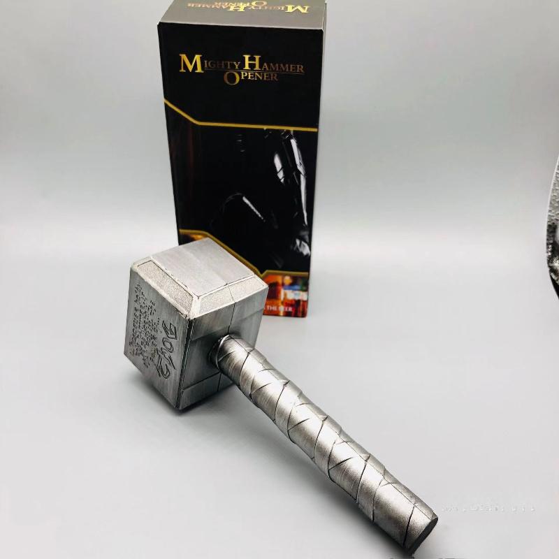 Креативная открывалка для бутылок в виде молота Тора Персонализированная молотковая открывалка для пивных бутылок Домашняя повседневная открывалка для бутылок