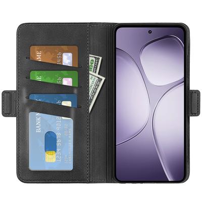 Чехол-подставка для Xiaomi 14T Pro Кошелек из кожи с текстурой теленка Чехол для телефона