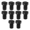 10Pcs Quick Release Woodworking Table Limit Stops Aluminum Limit Blocks Clamps 19/20mm for Workbenches