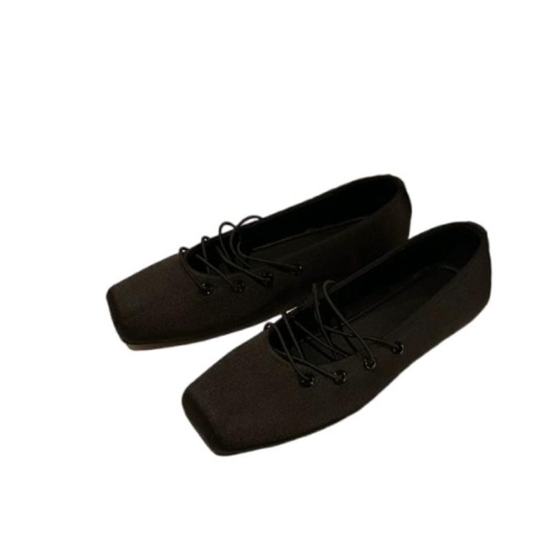 Женские балетки с квадратным носком, лоферы, повседневная летняя новая обувь, спортивные сандалии, дизайнерские 2025, женские балетки для танцев, неглубокие кроссовки