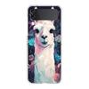 Phone Case For Samsung Galaxy Z Flip 3 4 5 Hard Folding Clear PC Bumper Kawaii Alpaca lovely For Samsung Z Flip 6 Back Cover