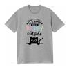 It s Way Too Peopley Outside  Women T Shirt Fashionable and Comfortable Summer Top for vintage Washed Stretched Unisex