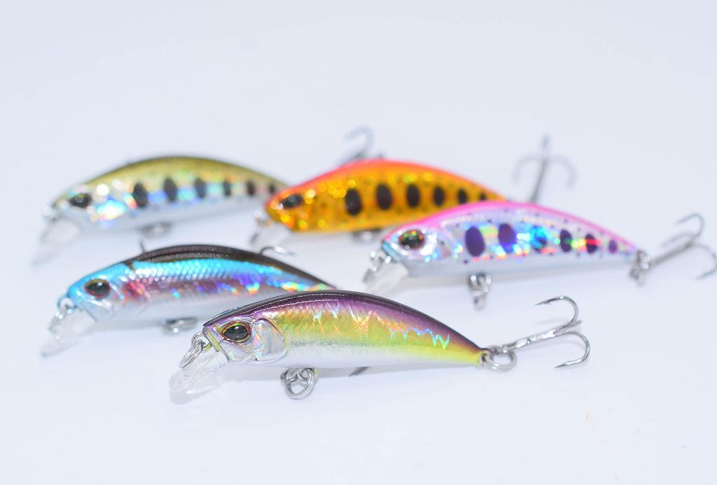 Набор воблеров Micro Stream Minnow 38S 38 мм A 5 цветов 3,2 г (Набор из 5 цветов)