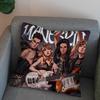 Band MManeskin Pillow Case For Car Sofa Decorative Home Doublesided Print Plush Square Throw Pillow Cushion Cover