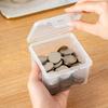 Portable Storage Box Paper Money Album Currency Banknote Case Coin Storage Collection Boxes Holder Transparent Plastic Case