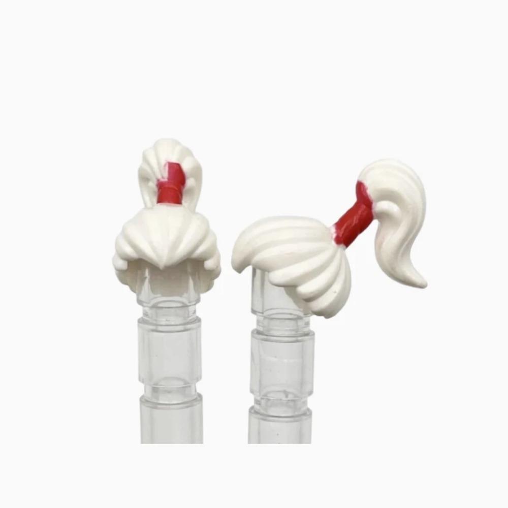 City Building Blocks Body Character Clothing Accessories Helmet Hat Colorful Hair Hairstyle Mini Brick Compatible Toy Gift X040