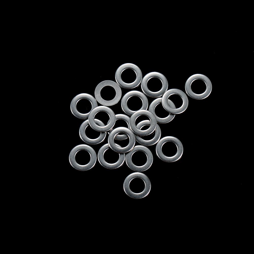 105 шт., набор прокладок из нержавеющей стали 304, набор прокладок с плоским уплотнительным кольцом O-типа (M3