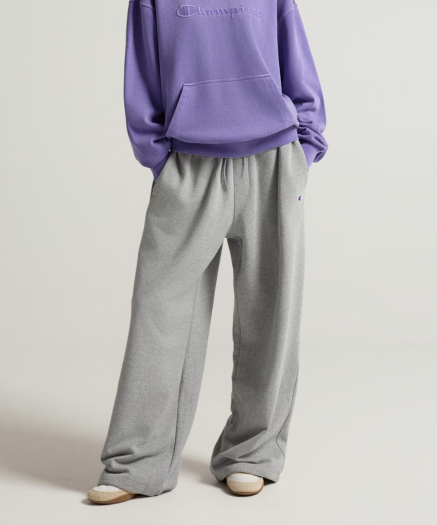 CHAMPION C-Logo Relaxed Fit Sweatpants Grey