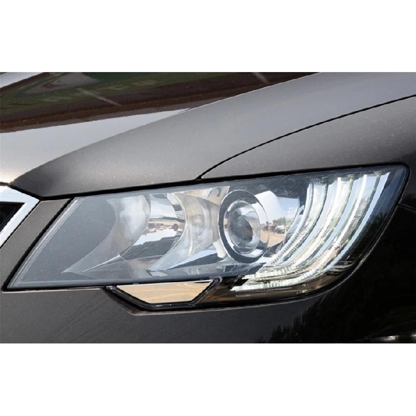 Стеклянная фара для Skoda Superb 2013 2014 2015 Прозрачная крышка фары Плексиглас Замена оригинального абажура