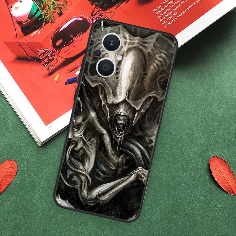 Чехол Hr Giger Li II для OPPO Reno 5Z 4Z 2Z 8T 4 5 6 8 7 Lite 10 Pro OPPO Find X6 Pro X2 X3 X5 Lite