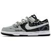 Nike Dunk Retro Multicolor, Black Shadow, Shopping Bag Abrasion Resistant Low top Skateboard Shoes Unisex DD1391-100(Team113-S-BOX)