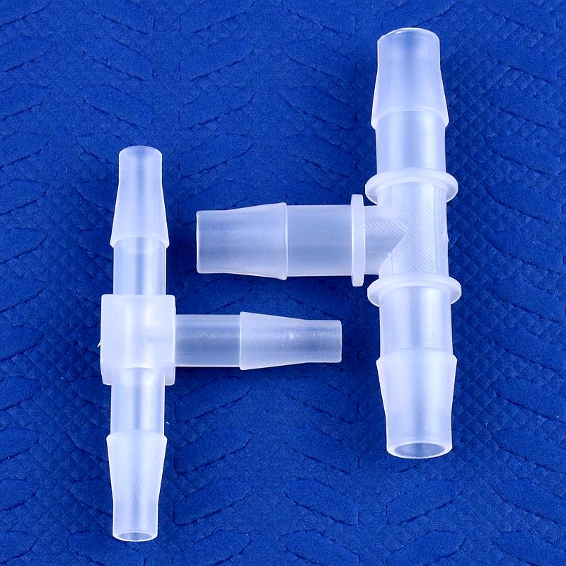 10 шт./лот 1,6~17,5 мм полипропиленовый тройник-соединитель для аквариума, 3-ходовое соединение, садовые шланговые соединители для воды, 20 мм, 25 мм, быстроразъемные соединения типа «пагода»