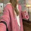 Women Sweater Long Coat Oversized Fall and Winter Knitting Loose Jacket Knitted Cardigan Long-sleeved Tops Winter