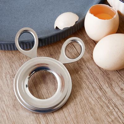 Инструмент для открывания яиц из нержавеющей стали, ножницы для резки яичной скорлупы, для выпечки без грязи и трещин