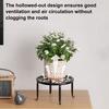 Metal Flower Pot Stand Heavy Duty Indoor Outdoor Planter Pot