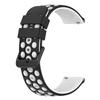 For Samsung,Huawei,Huami,Polar Universal Watch Band Silicone 20mm Watch Strap with Multi Round Holes