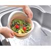 All-in-one colander and bowl set for quick and easy use. Heat-resistant and convenient. A great kitchen accessory.